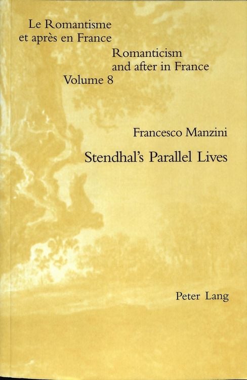 Produktbild: Stendhal&rsquo;s Parallel Lives