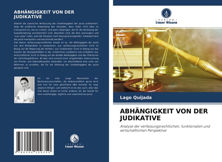 Produktbild: Abh&auml;ngigkeit von der Judikative