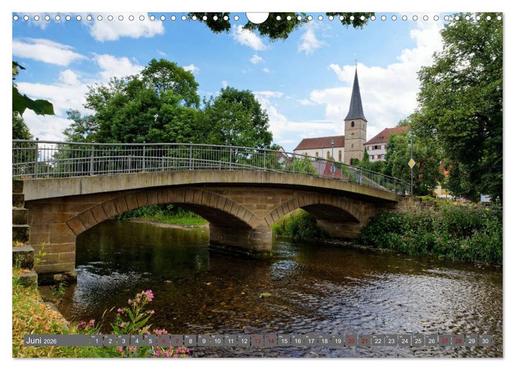 Produktbild: Liebenswertes Kulmbacher Land (Wandkalender 2026 DIN A3 quer), CALVENDO Monatskalender