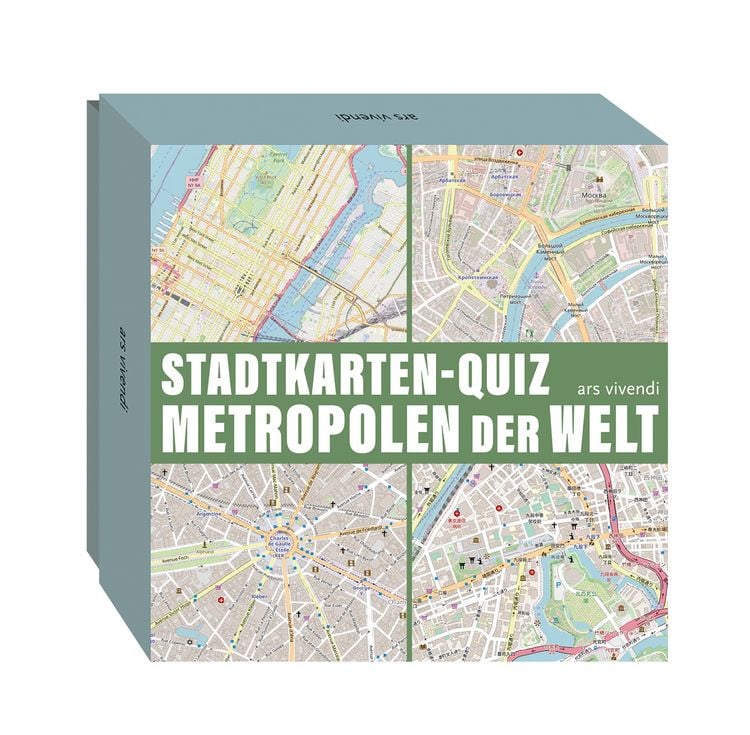 Produktbild: Stadtkarten-Quiz Metropolen der Welt