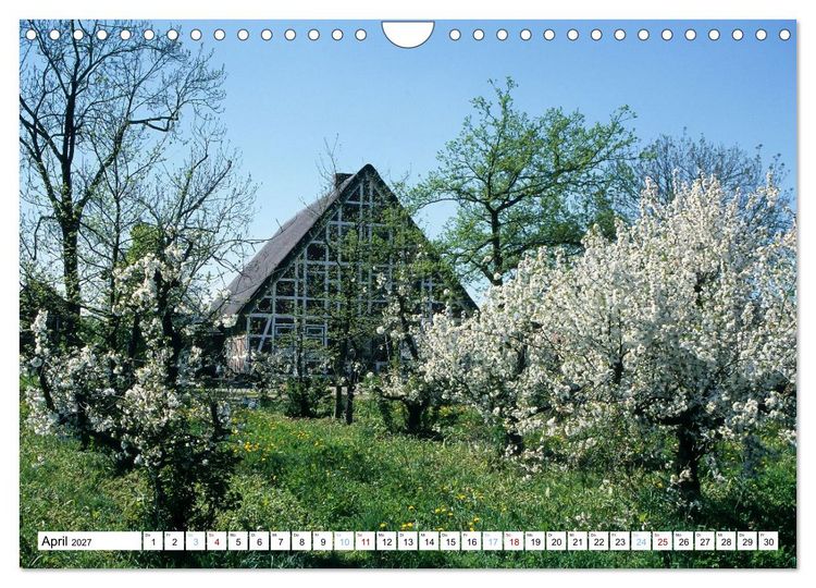 Produktbild: Das Alte Land- im Rhythmus der Jahreszeiten (Wandkalender 2027 DIN A4 quer), CALVENDO Monatskalender