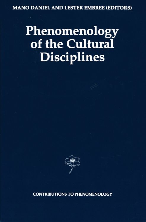 Produktbild: Phenomenology of the Cultural Disciplines