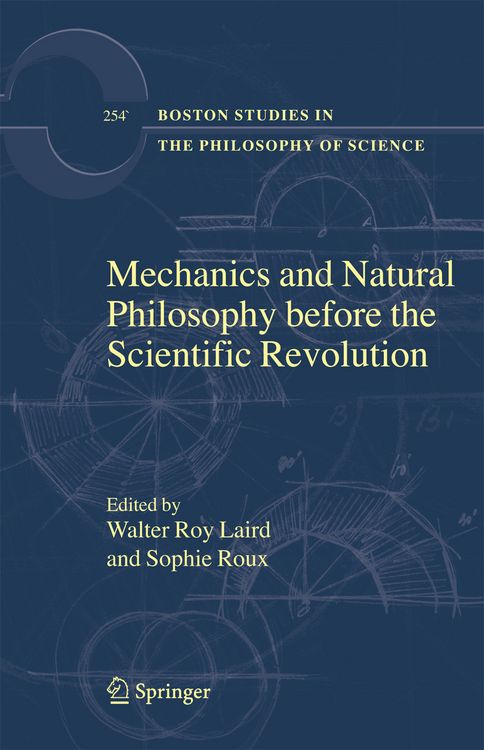 Produktbild: Mechanics and Natural Philosophy before the Scientific Revolution