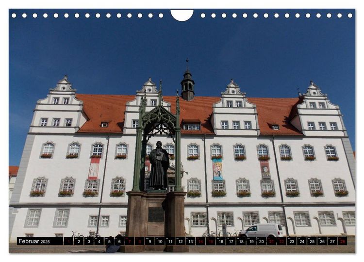Produktbild: Rund um Martin Luther (Wandkalender 2026 DIN A4 quer), CALVENDO Monatskalender