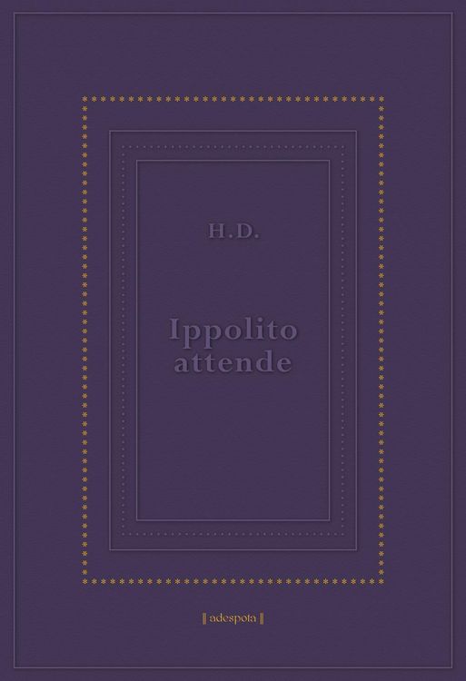 Produktbild: Ippolito attende. Testo inglese a fronte