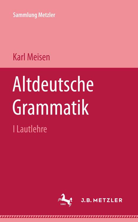 Produktbild: Altdeutsche Grammatik I Lautlehre