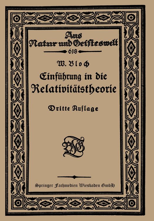 Produktbild: Einf&uuml;hrung in die Relativit&auml;tstheorie