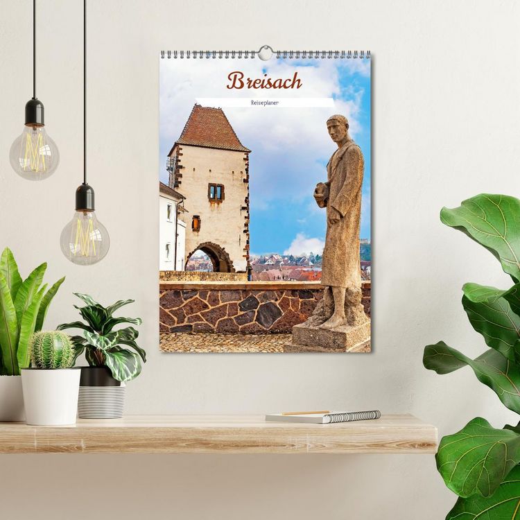 Produktbild: Breisach - Reiseplaner (Wandkalender 2026 DIN A3 hoch), CALVENDO Monatskalender