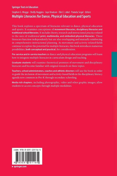 Produktbild: Multiple Literacies for Dance, Physical Education and Sports