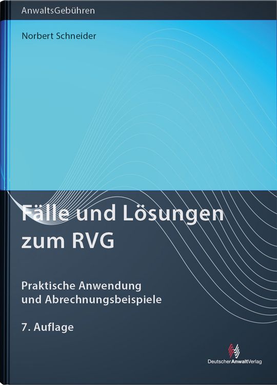 Produktbild: F&auml;lle und L&ouml;sungen zum RVG