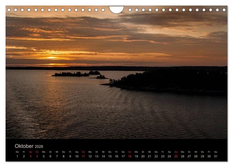 Produktbild: Schweden Sch&auml;rengarten (Wandkalender 2026 DIN A4 quer), CALVENDO Monatskalender