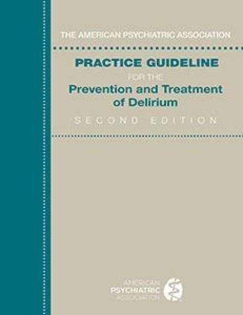 Produktbild: American Psychiatric Association Practice Guideline for the Prevention and Treatment of Delirium