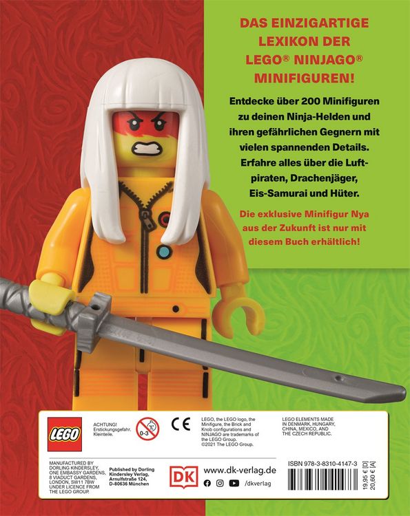 Produktbild: LEGO&reg; NINJAGO&reg; Lexikon der Minifiguren. Neuausgabe
