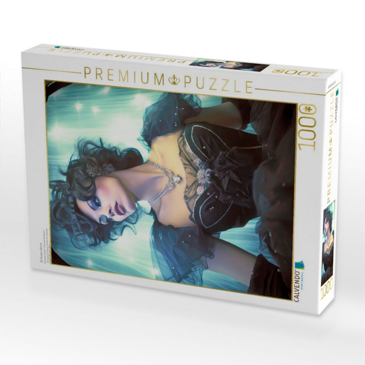 Produktbild: CALVENDO Puzzle Burlesque dancer | 1000 Teile Lege-Gr&ouml;&szlig;e 64x48cm Foto-Puzzle f&uuml;r gl&uuml;ckliche Stunden