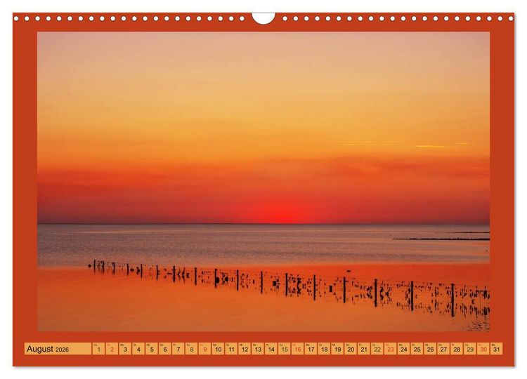 Produktbild: B&uuml;sum an der Nordsee (Wandkalender 2026 DIN A3 quer), CALVENDO Monatskalender