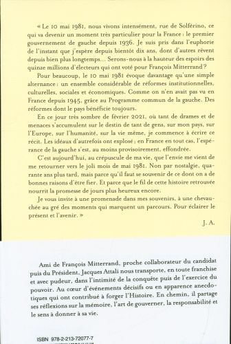 Produktbild: Attali, J: Y aura d'autres jolis mois de mai