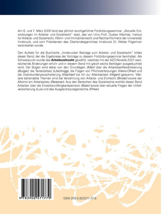 Produktbild: Aktuelle Entwicklungen im Arbeits- und Sozialrecht 2008