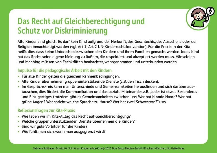 Produktbild: Schritt f&uuml;r Schritt zur Kinderrechte-Kita