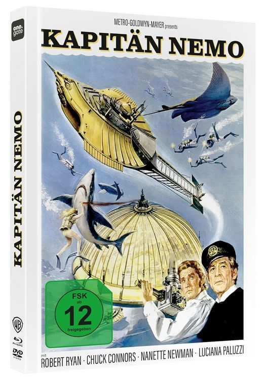 Produktbild: Kapit&auml;n Nemo - Mediabook - Cover Original (Blu-ray+DVD)