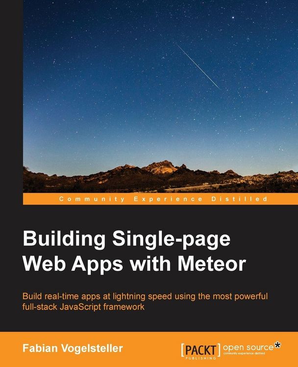 Produktbild: Building Single-page Web Apps with Meteor