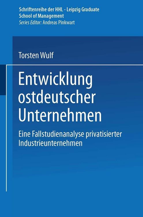 Produktbild: Entwicklung ostdeutscher Unternehmen