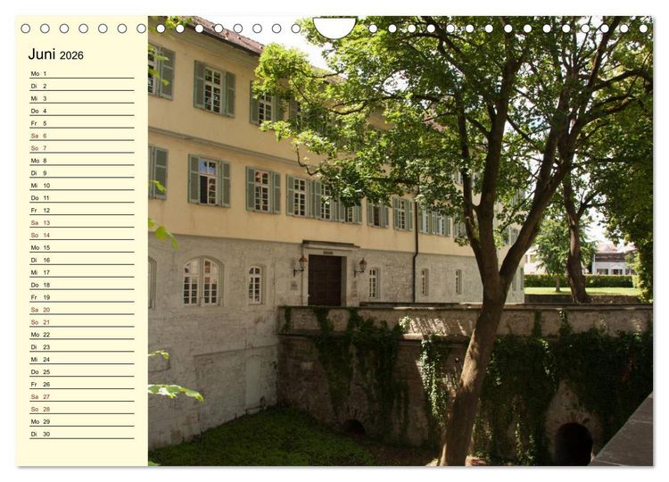 Produktbild: Stadtbummel durch Kirchheim unter Teck (Wandkalender 2026 DIN A4 quer), CALVENDO Monatskalender