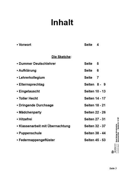 Produktbild: Fetzige Schulsketche / Sekundarstufe