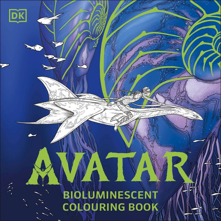 Produktbild: Avatar Bioluminescent Colouring Book