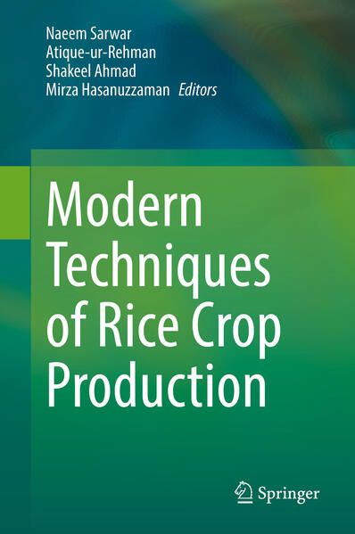 Produktbild: Modern Techniques of Rice Crop Production