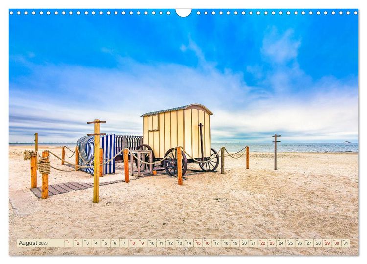 Produktbild: NORDERNEY - Meine Liebe zur Nordseeinsel (Wandkalender 2026 DIN A3 quer), CALVENDO Monatskalender