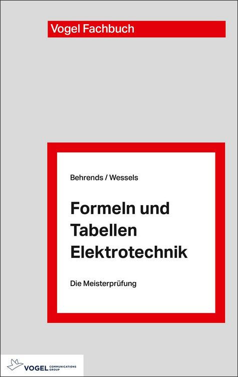 Produktbild: Formeln und Tabellen Elektrotechnik