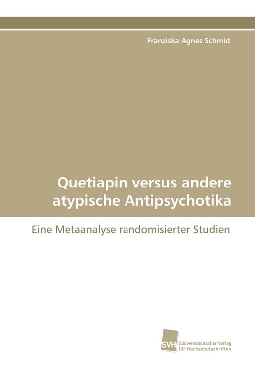 Produktbild: Quetiapin versus andere atypische Antipsychotika