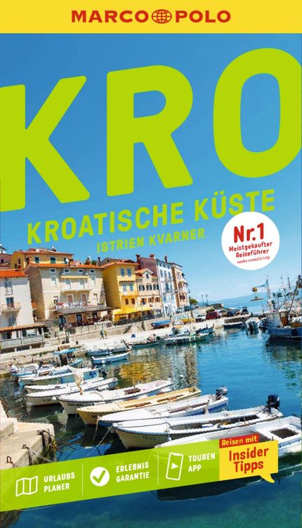 Produktbild: MARCO POLO Reisef&uuml;hrer E-Book Kroatische K&uuml;ste Istrien, Kvarner