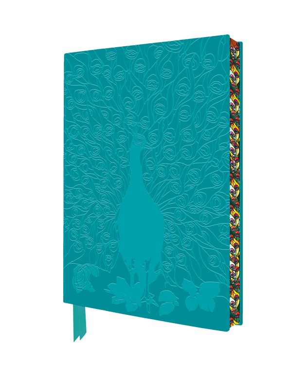 Produktbild: Exquisit Premium Notizbuch DIN A5: Louis Comfort Tiffany, Entfalteter Pfau