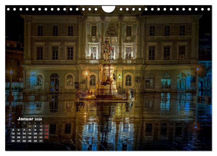 Produktbild: M&auml;rchen Stadt Piran (Wandkalender 2026 DIN A4 quer), CALVENDO Monatskalender