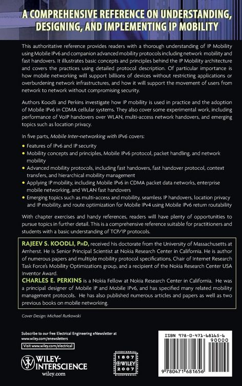 Produktbild: Mobile Inter-networking with IPv6
