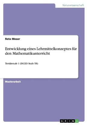 Produktbild: Entwicklung eines Lehrmittelkonzeptes f&uuml;r den Mathematikunterricht