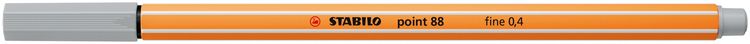 Produktbild: STABILO Point 88 hellgrau