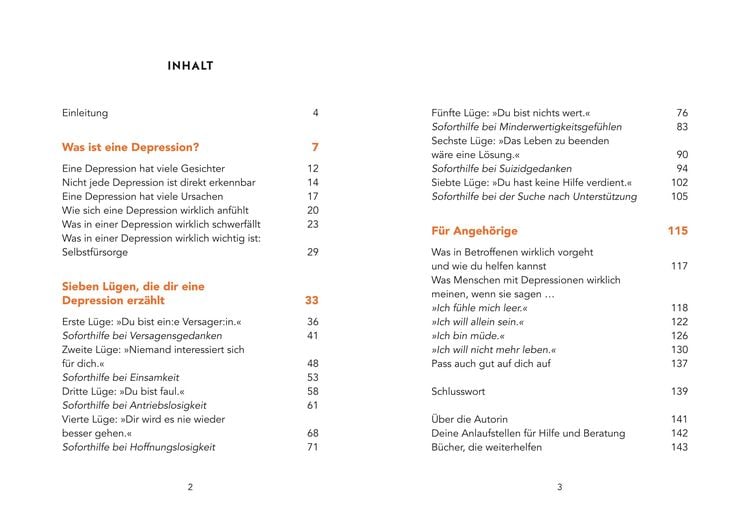 7 Lügen, die dir eine Depression erzählt