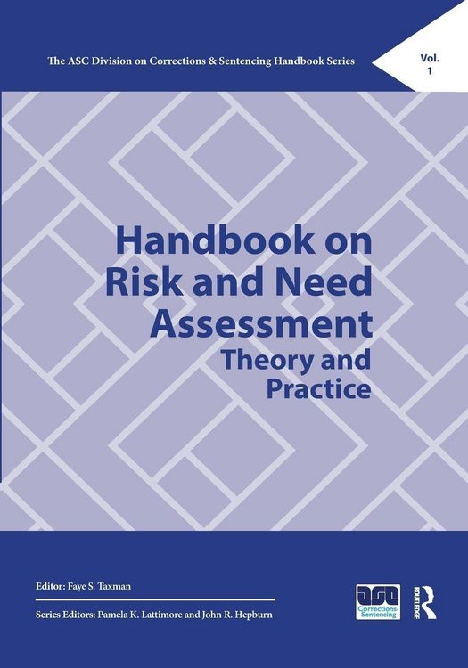 Produktbild: Handbook on Risk and Need Assessment