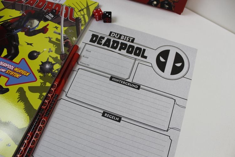 Produktbild: Du bist Deadpool - Der interaktive Spiele-Comic