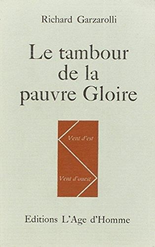 Produktbild: Le tambour de la pauvre gloire