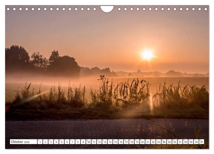 Produktbild: Osterholz-Scharmbeck, Natur-Impressionen aus dem Teufelsmoor (Wandkalender 2026 DIN A4 quer), CALVENDO Monatskalender
