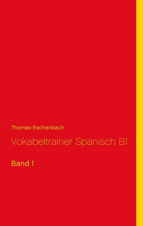Produktbild: Vokabeltrainer Spanisch B1