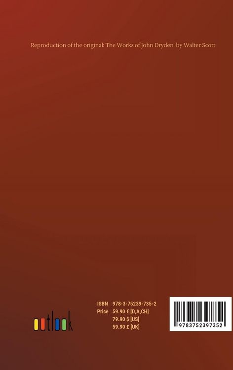 Produktbild: The Works of John Dryden