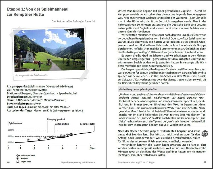 Produktbild: Alpen&uuml;berquerung mit Kindern - Familienwanderung E5 in 10 Tagen