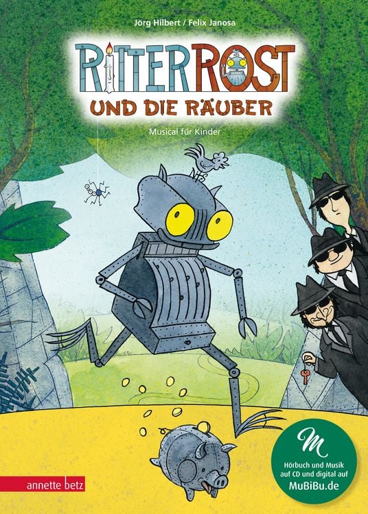 Produktbild: Ritter Rost und die R&auml;uber (Ritter Rost mit CD und zum Streamen)