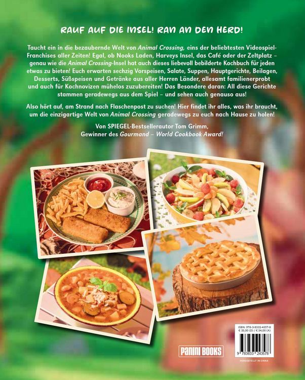 Produktbild: Das inoffizielle Animal Crossing Kochbuch