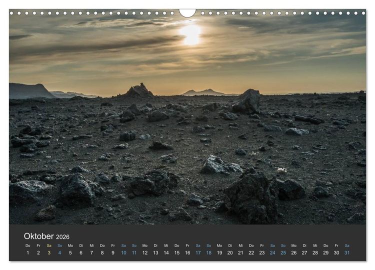 Produktbild: Island (Wandkalender 2026 DIN A3 quer), CALVENDO Monatskalender