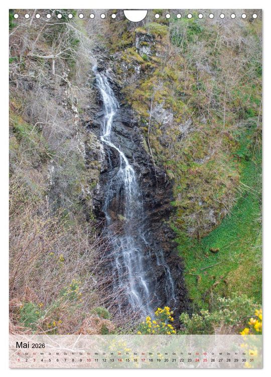 Produktbild: Schottland -Schottische Highlands (Wandkalender 2026 DIN A4 hoch), CALVENDO Monatskalender
